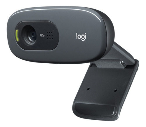 Cámara Web Negra Logitech C270 Hd