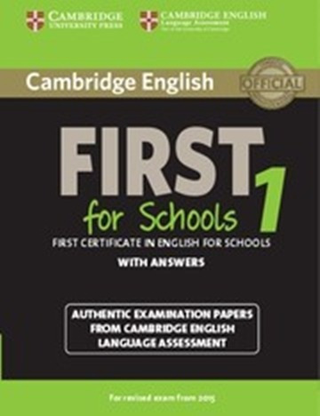 Cambridge English First For Schools 1 - Student's With Key