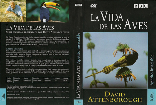 La Vida De Las Aves - David Attenborough - 10 Dvds