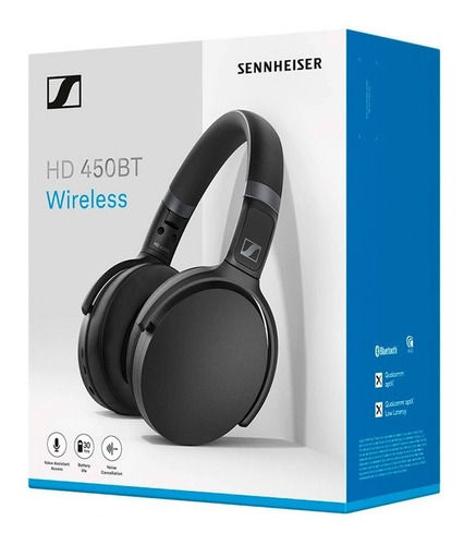 Audifonos Sennheiser Hd 450 Over Ear Bluetooth Nc