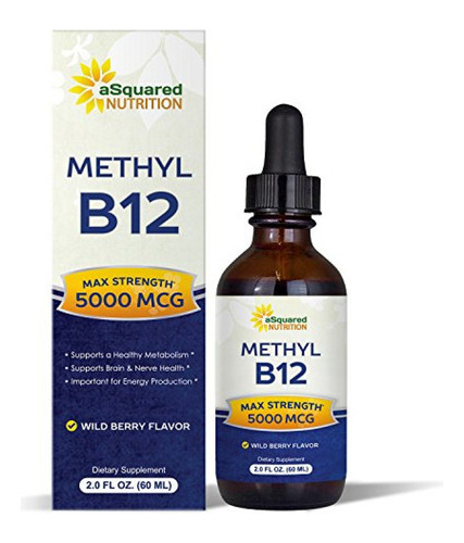 Gotas Líquidas Sublinguales De Vitamina B12 - Suplemento De