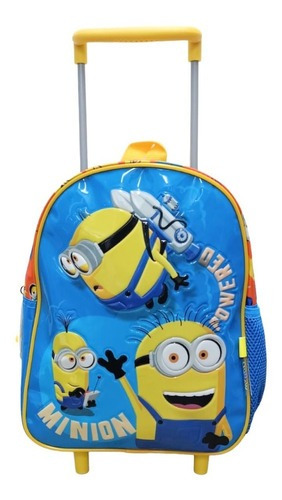 Mochila Carrito Minions 12 Pulgadas Jardin 85601