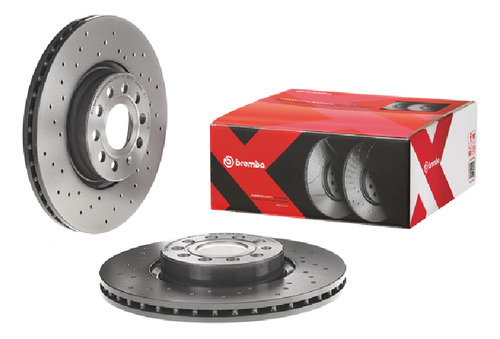 Par Disco Del Audi A1 S Line 2012 Al 2014 Brembo