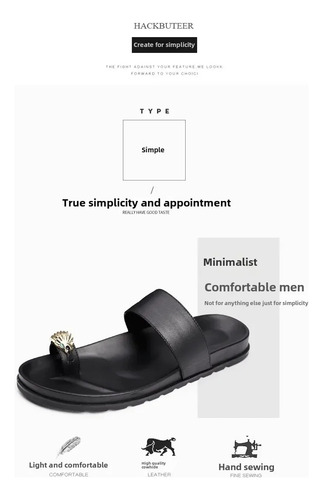 Sandalias Casuales De Verano Sin Cordones Para Hombre