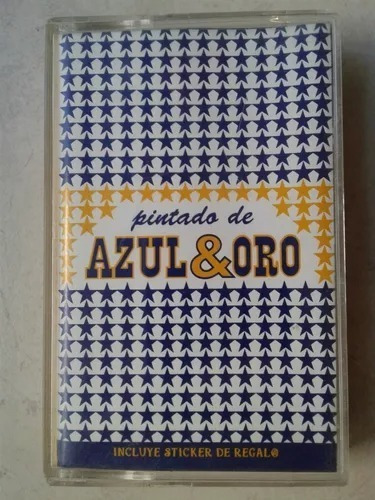 Boca Jrs Pintado De Azul Y Oro Cassette 1998