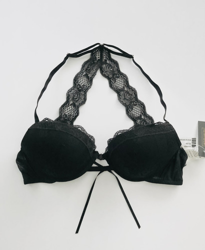 Intimissimi Bra Push Up De Encaje Con Tirantes Cruzados