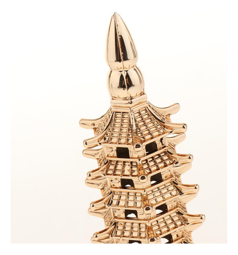 Modelo Torre Pagoda Fengshui Ornamento Accesorios De Oficina