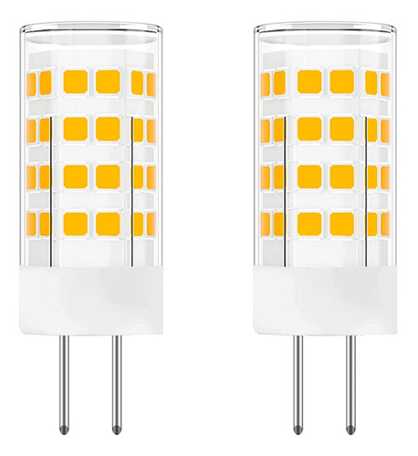 Bombilla Led Bi Pin Base Halogena Repuesto Blanca Calida Ac