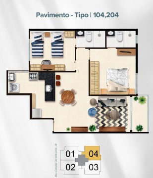 Imagem 18 de 24 de Apartamento À Venda No Bairro Tijuca - Rio De Janeiro/rj - O-17151-28208