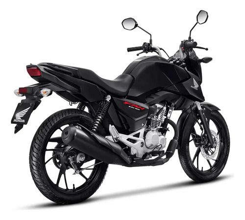 Moto Honda Cg 160 Fan Preta 2025 2025 0km Com Garantia
