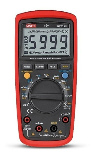 Multímetro Digital True Rms Uni-t Ut139c