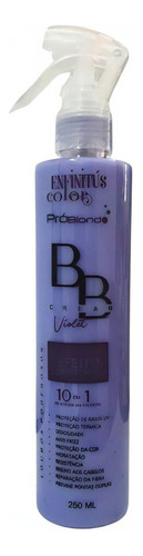 Leave-in Bb Cream Pro Blond Violeta 10 Em 1 Infinitá 250ml
