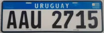 Comprar Matriculas Provisorias Para Auto Mercosur En Relieve