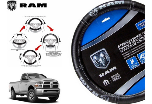 Funda Cubre Volante Dodge Ram2500 Pickup 5.7l 2010 Original