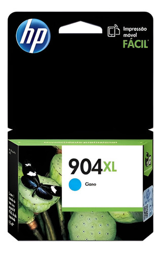 Cartucho Tinta Hp 904xl Cian T6m04al Original Alto Rendimie