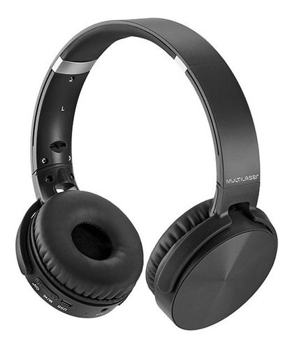 Auricular Premium Aux/fm Negro Multilaser Ph264