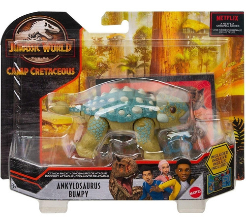 Imagen 1 de 5 de Jurassic World Ankylosaurus Bumpy @@