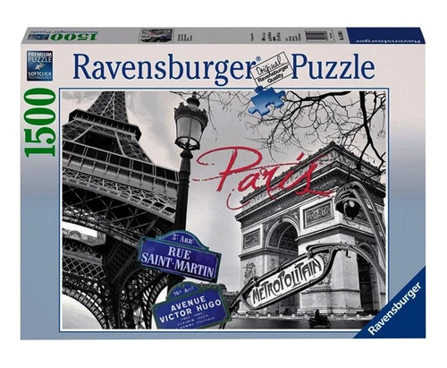 Ravensburger 1500 Pzs Paris 16296 Rdelhobby Mza