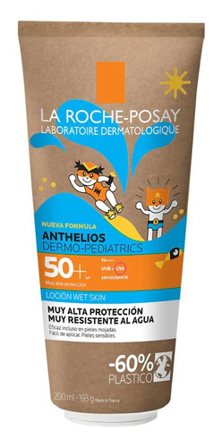 Protector Anthelios Wetskin Dermo Ped 50+ 200