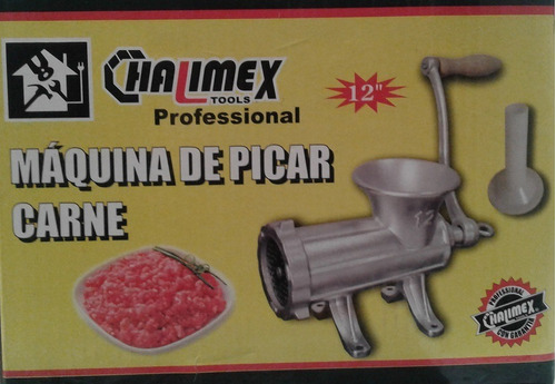 Maquina De Picar Carne Numero 12 Con Embudo