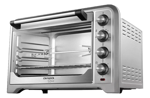 Horno Eléctrico Rostizador Aiwa Acero Inoxidable 42lts