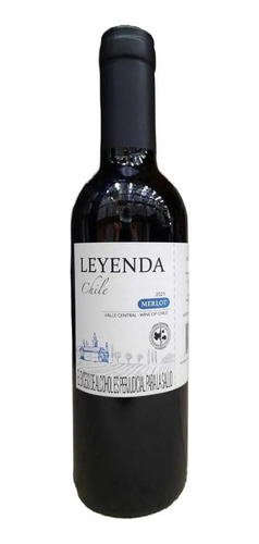 Vino Leyenda Merlot 375ml - mL a $69