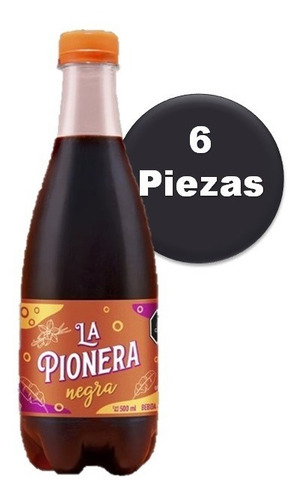 Refresco Sabor Sidra Negra Bebida 100% Yucateco 6 Pzas