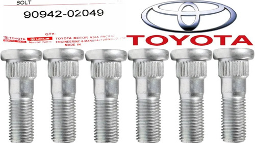 Esparrago Tornillo Mozo Rueda Rin Machito Nuevo Fortuner 4.0