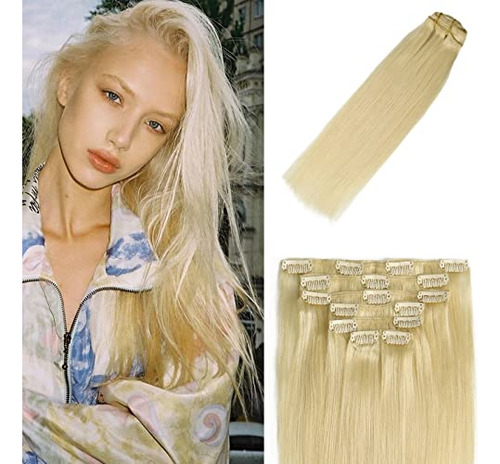 Clip De Windtouch En Extensiones De Cabello Platino 6t6cq