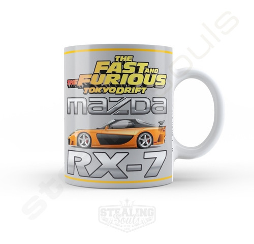 Taza Fast & Furious | Mazda Rx-7 Veilside Fortune | Drift 
