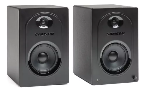 Monitores Estudio Samson M50 Activo + Pasivo 80 Watts