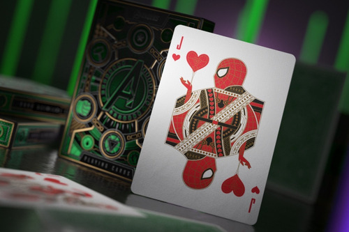 Baralho Avengers Red Edition E Avengers Green Edition
