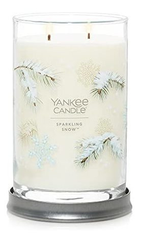 Yankee Candle Sparkling Snow Aroma Signature 20 Oz Grande