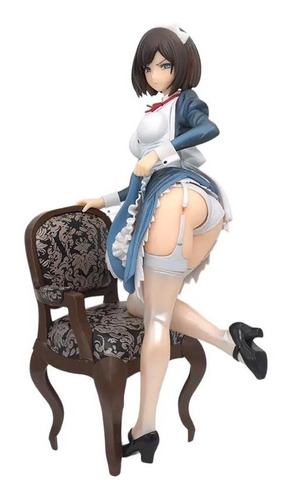 Boneca Sexy Chinesa Colecionável Figura Ação Anime Uniforme