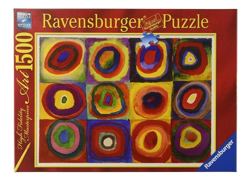 Ravensburger Kandinsky, Estudio De Colores De Cuadrados Y C