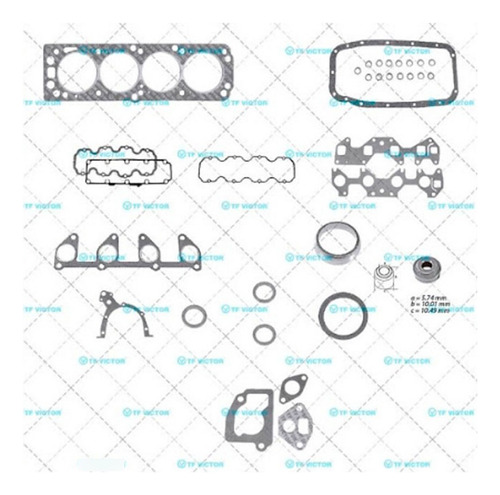 Juntas De Motor Chev Chevy Taxi 97-99 1.4