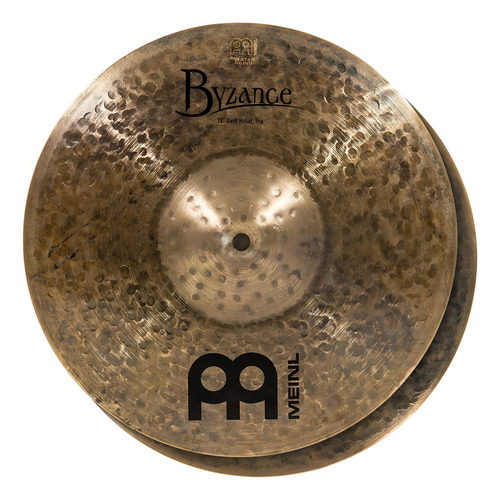 Meinl B-13dah Hi-hats Platillo 13 Pulgadas Byzance Batería Color Dorado