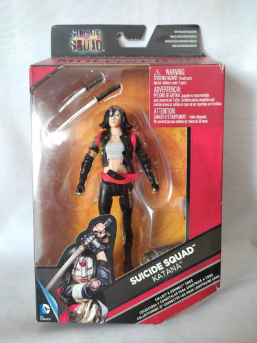 Katana  Escuadron Suicida Dc Multiverse Baf Croc Mattel