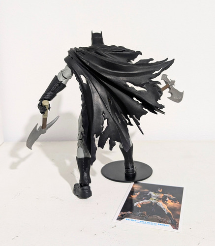 Batman Battle Damage Dc Multiverse Mcfarlane Toys Loose (Usado)