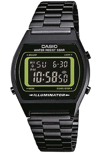 Reloj Retro Casio Unisex B640wb-3be, Caja Color Negro,