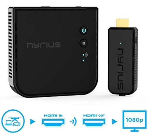 Transmisor Hdmi De Video Inalámbrico Nyrius Aries Prime - R