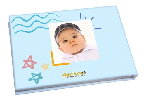 Álbum Autocolante Personalizado Para 40 Fotos 20x30 Horizont