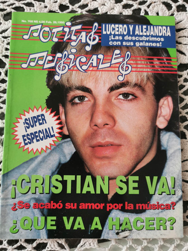 Notitas Musicales Lucero Y Cristian Castro