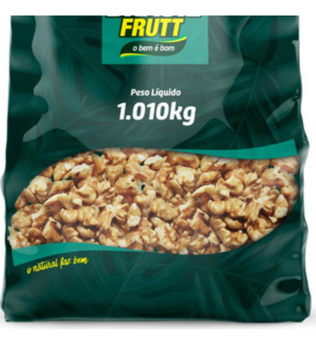 Snack Nozes Quartilhos Pacote 1.010kg Brasil Frutt