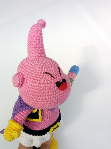Majin Boo Amigurumi Muñeco Tejido Dragon Ball Z