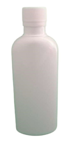 100 Envase Oval Plastic Blanco Pet 125ml Taparosca(it-579)