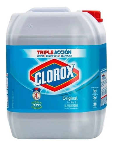 Blanqueador Desinfectante Clorox® Líquido, Concentrado, 10l