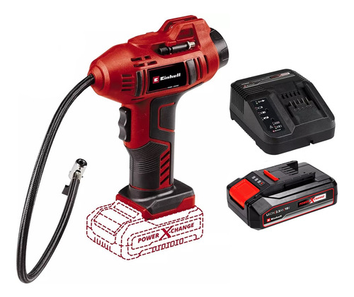 Compresor Manual Inalámbrico Einhell Ce-cc 18 Li + Carg/bat