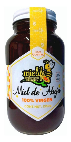 Miel De Abeja Virgen 1350 Grs Flor Mango Mielife Gourmet