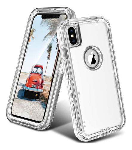 Forro iPhone XR Antigolpes 360 Transparentes 